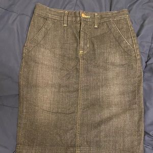 Denim skirt